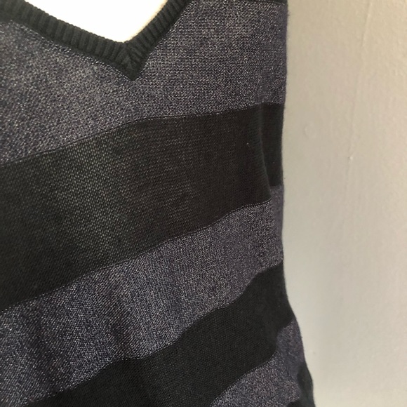 Free People Black Grey Metallic Sweater Small - Picture 6 of 6